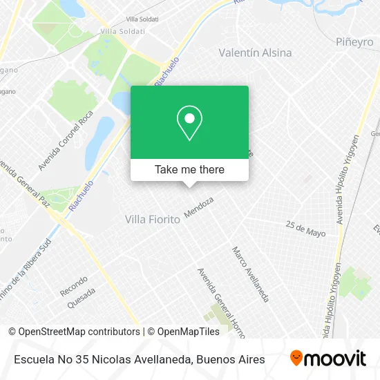 Escuela No 35 Nicolas Avellaneda map