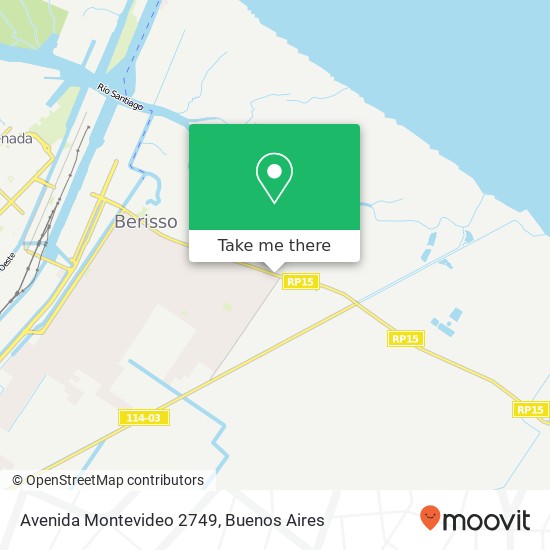 Mapa de Avenida Montevideo 2749