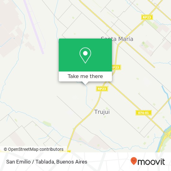 San Emilio / Tablada map