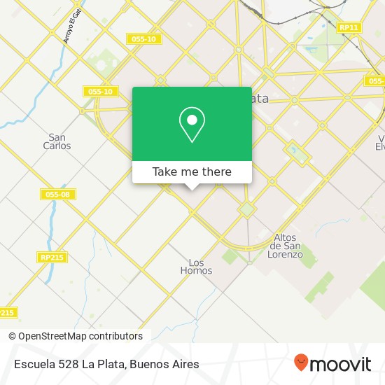 Escuela 528 La Plata map