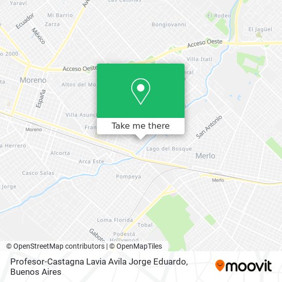 Mapa de Profesor-Castagna Lavia Avila Jorge Eduardo