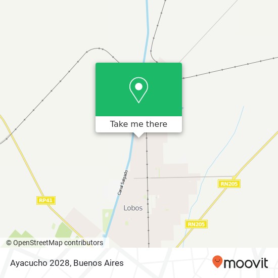 Mapa de Ayacucho 2028