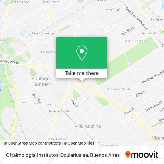 Oftalmologia-Institutos-Ocularius sa map