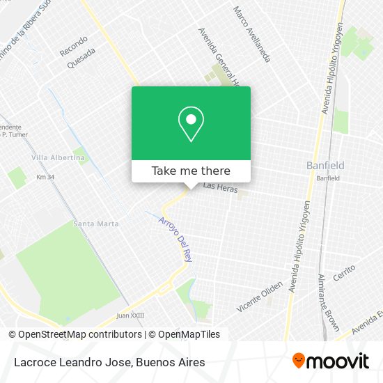 Lacroce Leandro Jose map