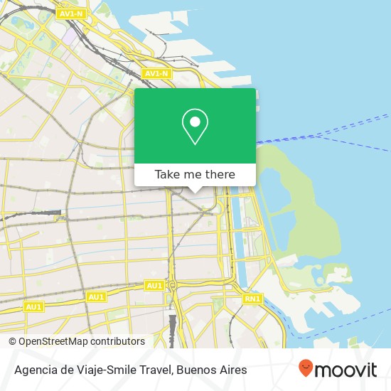 Agencia de Viaje-Smile Travel map