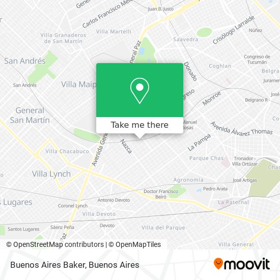 Buenos Aires Baker map