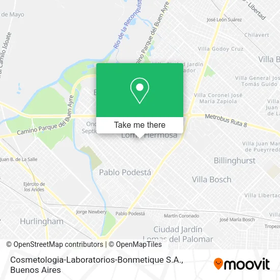 Mapa de Cosmetologia-Laboratorios-Bonmetique S.A.