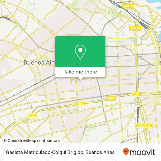 Gasista Matriculado-Colqui Brigido map