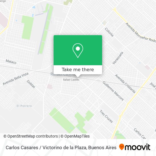 Carlos Casares / Victorino de la Plaza map