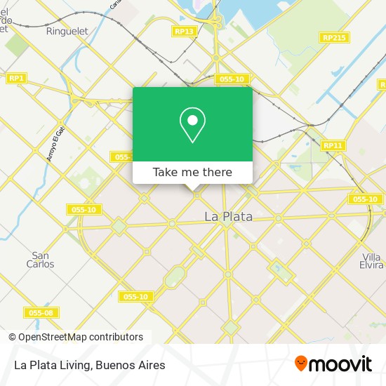 La Plata Living map