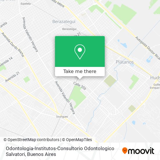 Odontologia-Institutos-Consultorio Odontologico Salvatori map