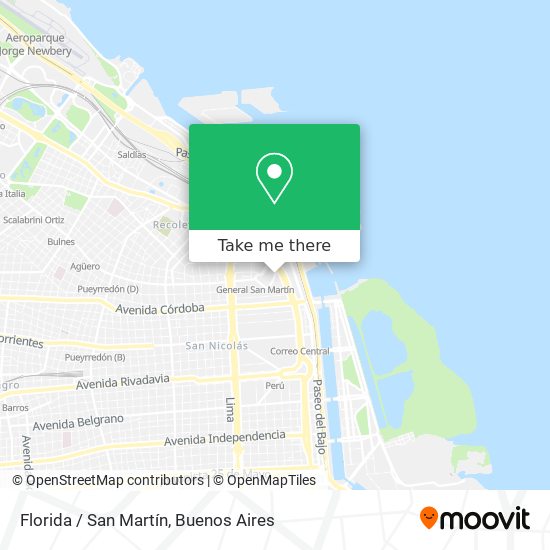 Florida / San Martín map