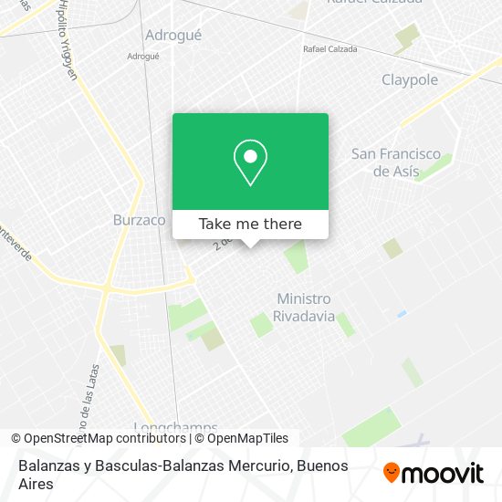 Mapa de Balanzas y Basculas-Balanzas Mercurio