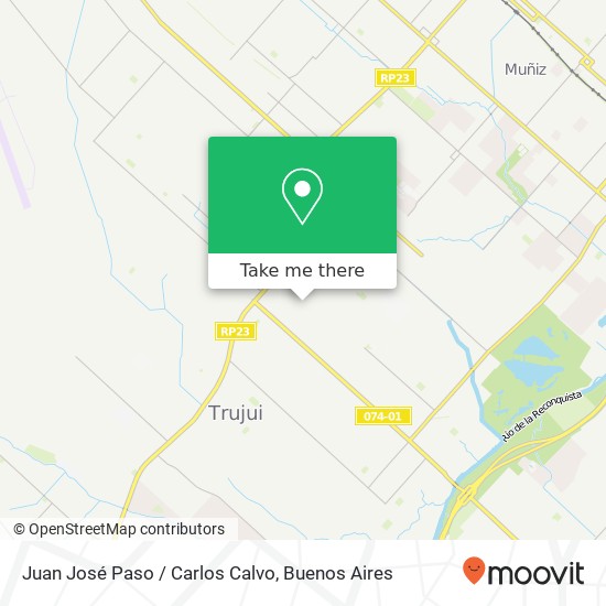 Juan José Paso / Carlos Calvo map