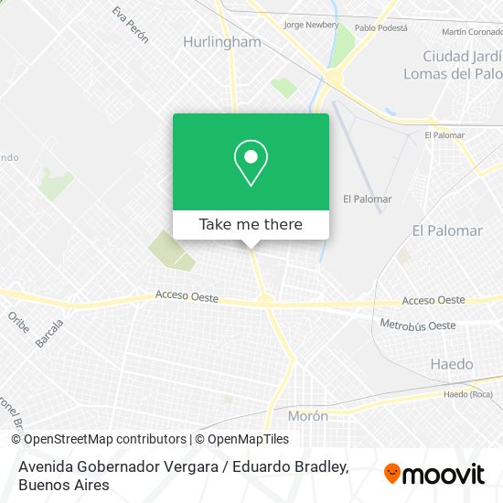Avenida Gobernador Vergara / Eduardo Bradley map