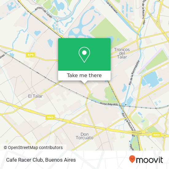 Cafe Racer Club map