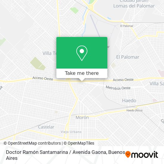 Doctor Ramón Santamarina / Avenida Gaona map