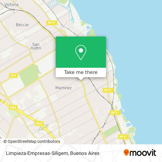 Limpieza-Empresas-Siligem map