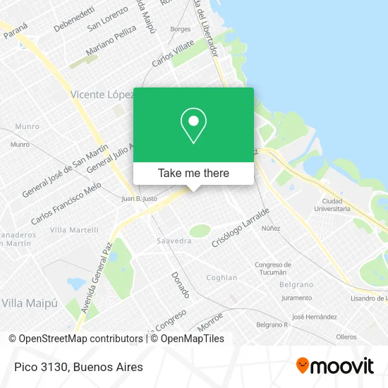 Pico 3130 map