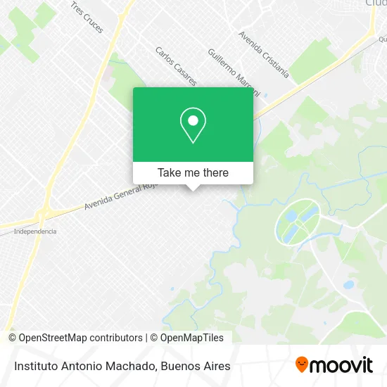 Mapa de Instituto Antonio Machado