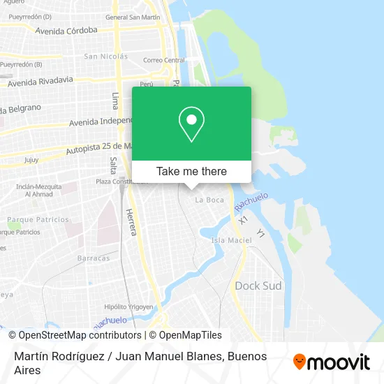 Martín Rodríguez / Juan Manuel Blanes map