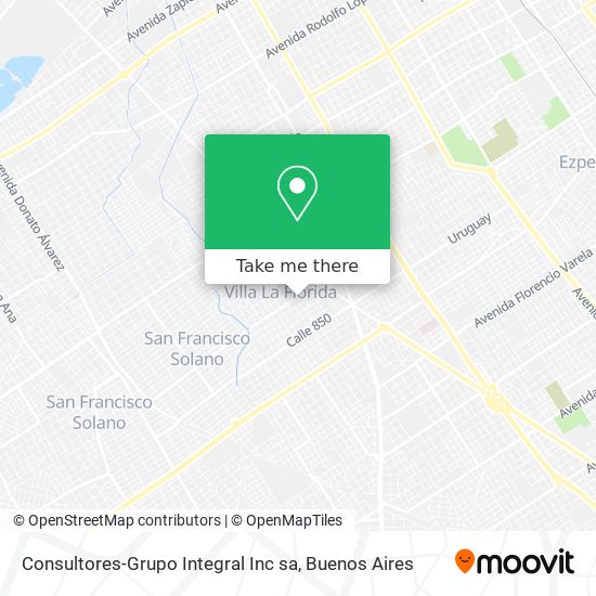 Mapa de Consultores-Grupo Integral Inc sa