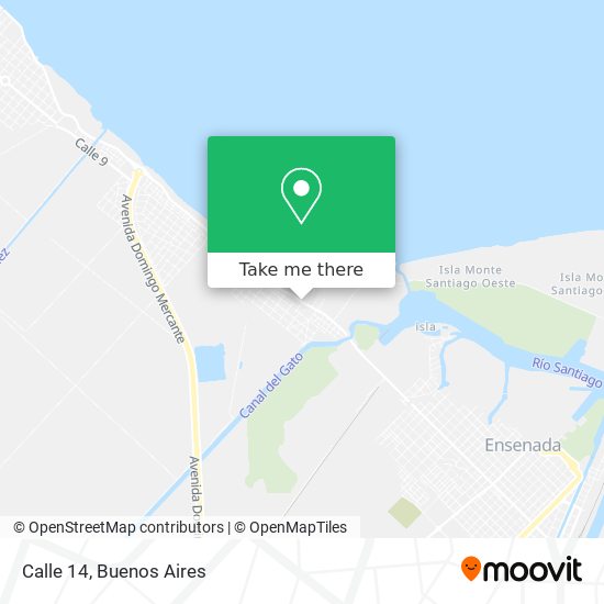Mapa de Calle 14