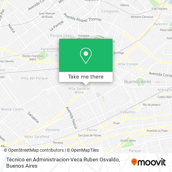 Técnico en Administracion-Veca Ruben Osvaldo map