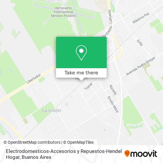 Electrodomesticos-Accesorios y Repuestos-Hendel Hogar map
