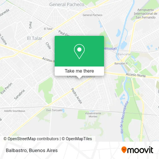 Mapa de Balbastro