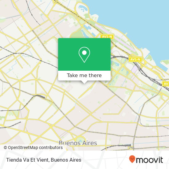 Mapa de Tienda Va Et Vient