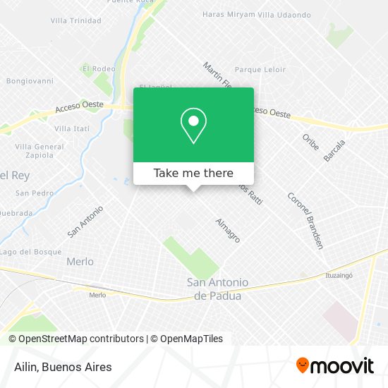 Mapa de Ailin