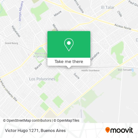 Mapa de Victor Hugo 1271