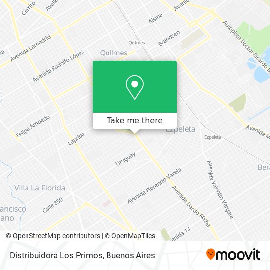 Distribuidora Los Primos map