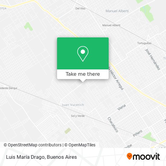 Luis María Drago map