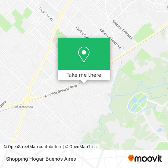 Shopping Hogar map