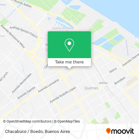 Chacabuco / Boedo map