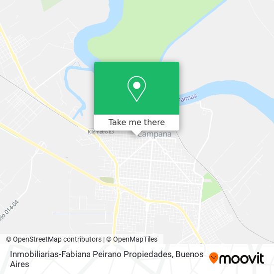 Mapa de Inmobiliarias-Fabiana Peirano Propiedades