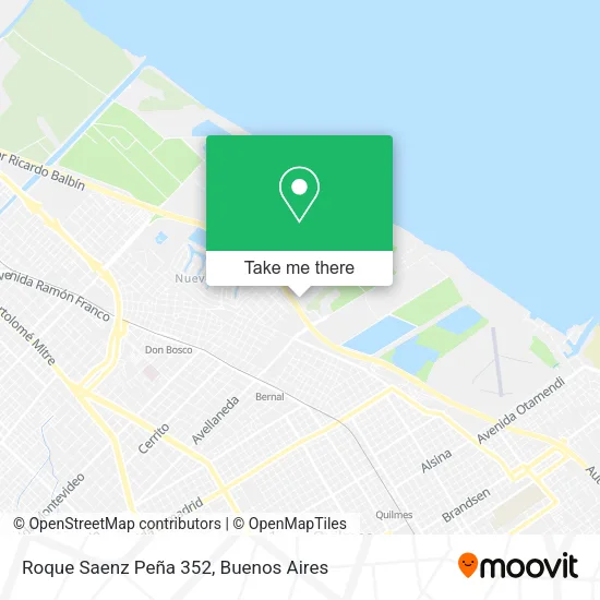 Roque Saenz Peña 352 map