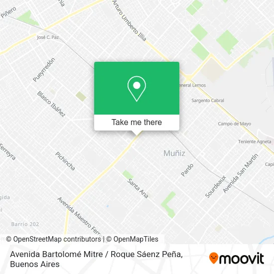 Avenida Bartolomé Mitre / Roque Sáenz Peña map