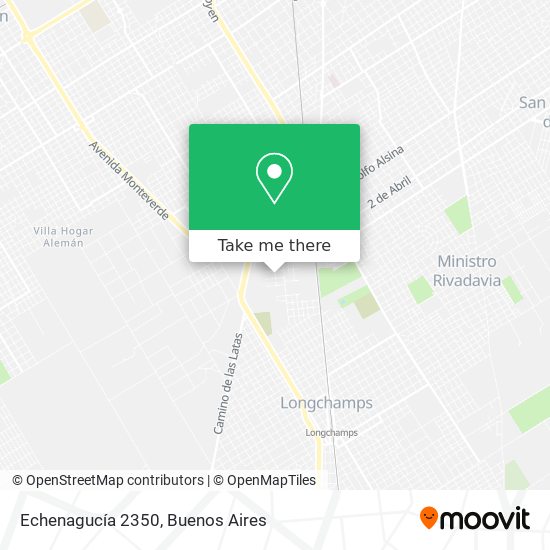 Mapa de Echenagucía 2350