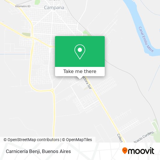 Carnicería Benji map