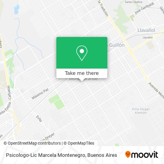 Mapa de Psicologo-Lic Marcela Montenegro