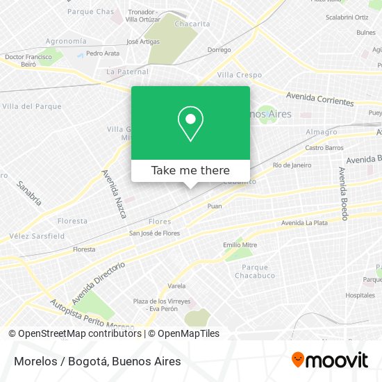 Mapa de Morelos / Bogotá