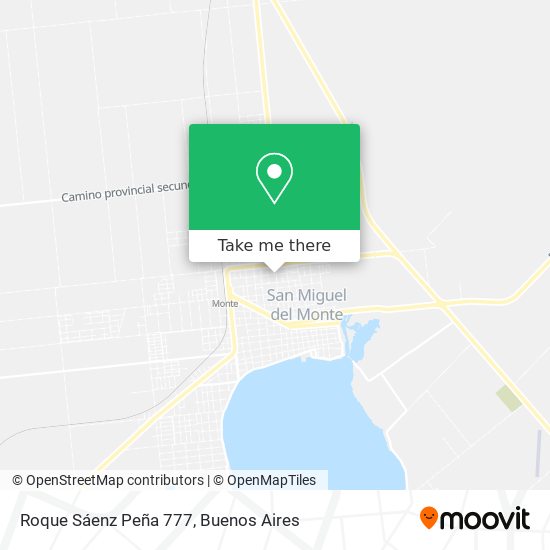 Roque Sáenz Peña 777 map