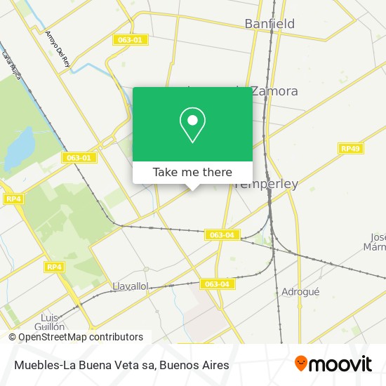 Muebles-La Buena Veta sa map