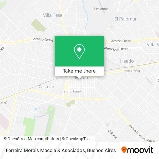 Ferreira Morais Maccia & Asociados map