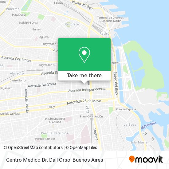 Centro Medico Dr. Dall Orso map