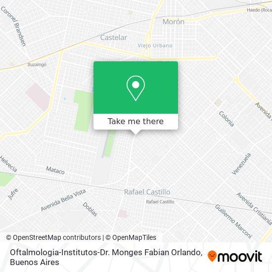 Oftalmologia-Institutos-Dr. Monges Fabian Orlando map