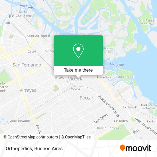 Ortopedia map